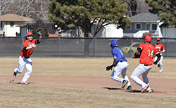 Northeast baseball wins first-ever home game with walk off, 19-18
